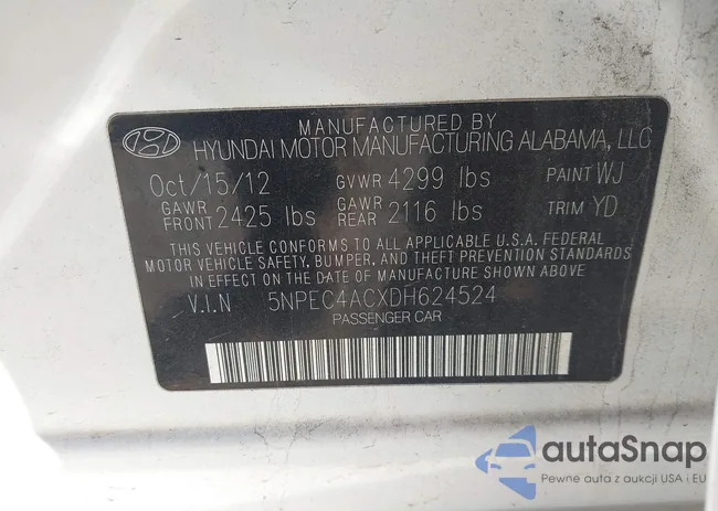 5NPEC4ACXDH624524: 43843870