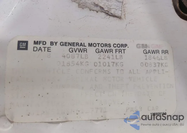 1G1AW51WXK6127771: 43844898