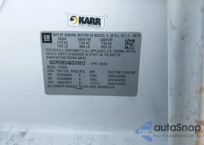 3GCPCREC4GG378812: 43845024