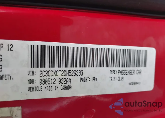 2C3CDXCT2DH526393: 43845041