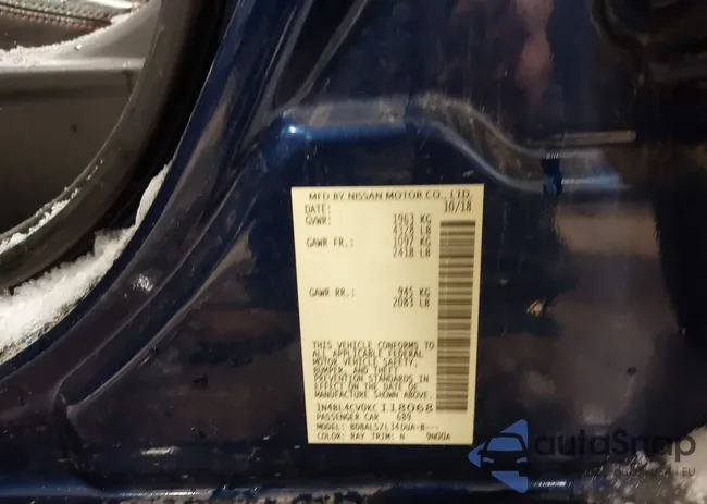 1N4BL4CV0KC118068: 43845108