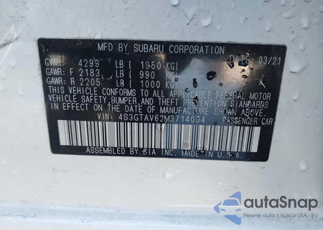 4S3GTAV62M3714094: 43845144