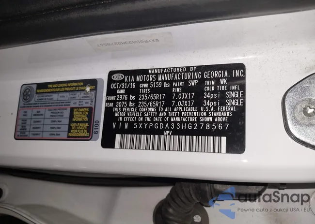 5XYPGDA33HG278567: 43845189