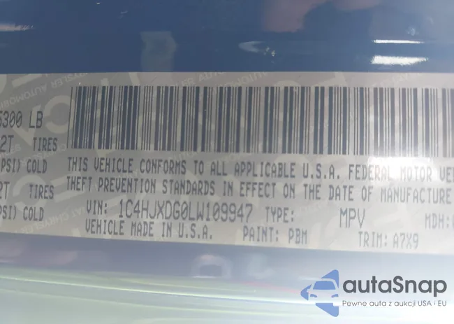 1C4HJXDG0LW109947: 43845294