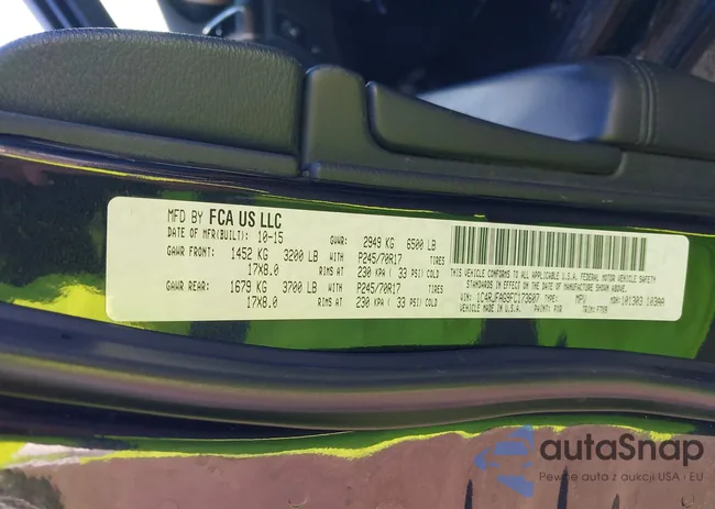 1C4RJFAG9FC173607: 43845336