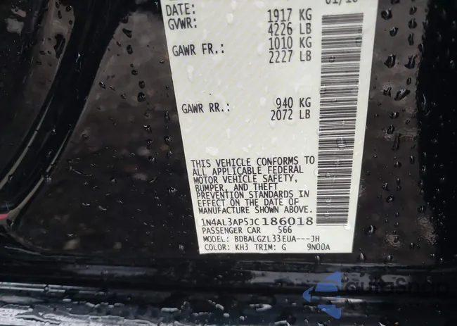 1N4AL3AP5JC186018: 43844615