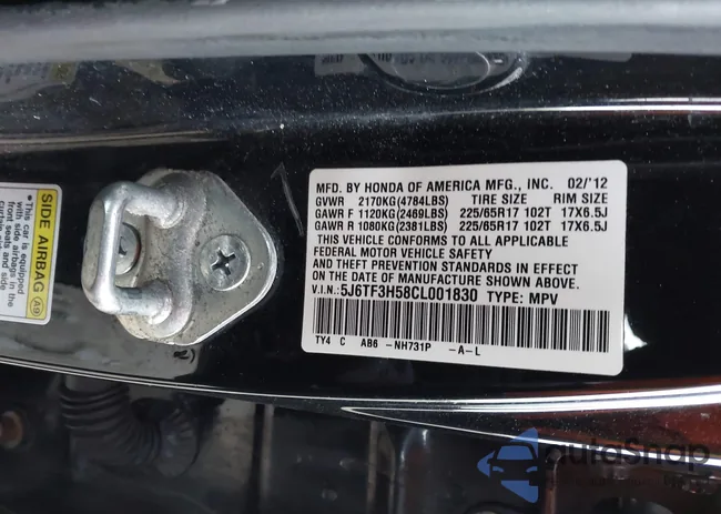 5J6TF3H58CL001830: 43844616