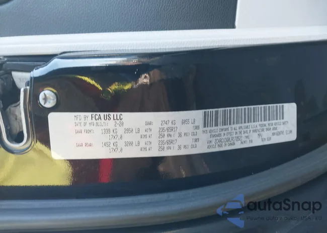 2C4RC1DG0LR172521: 43844820