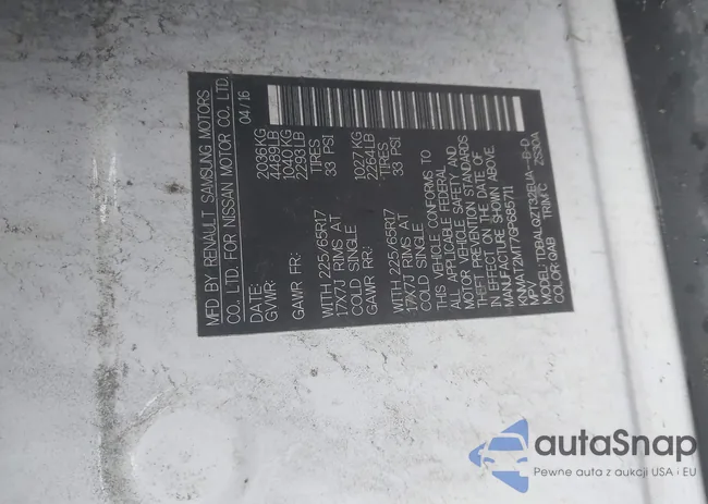 KNMAT2MT7GP685711: 43845529