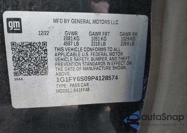 1G1FY6S09P4128574: 43845724