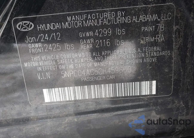 5NPEC4AC5CH459660: 43845776