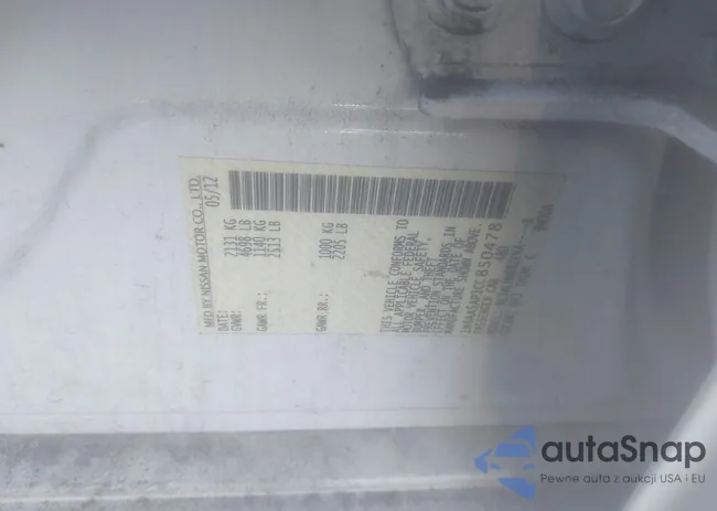 1N4AA5AP1CC850478: 43847023