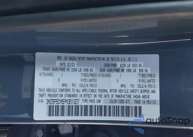 3MZBPBCM5PM361937: 43847039