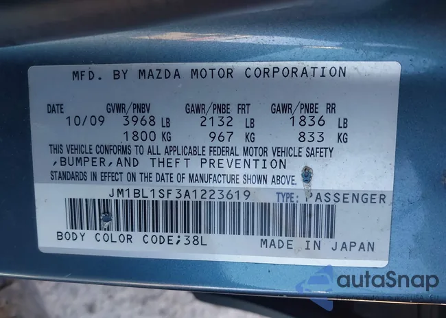 JM1BL1SF3A1223619: 43847141