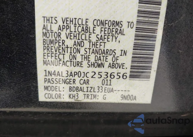 1N4AL3AP0JC253656: 43847348