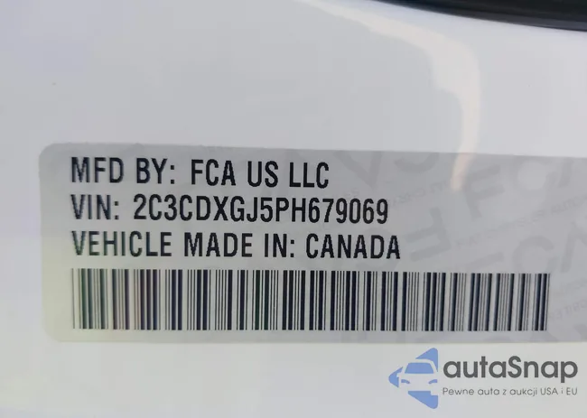 2C3CDXGJ5PH679069: 43846557