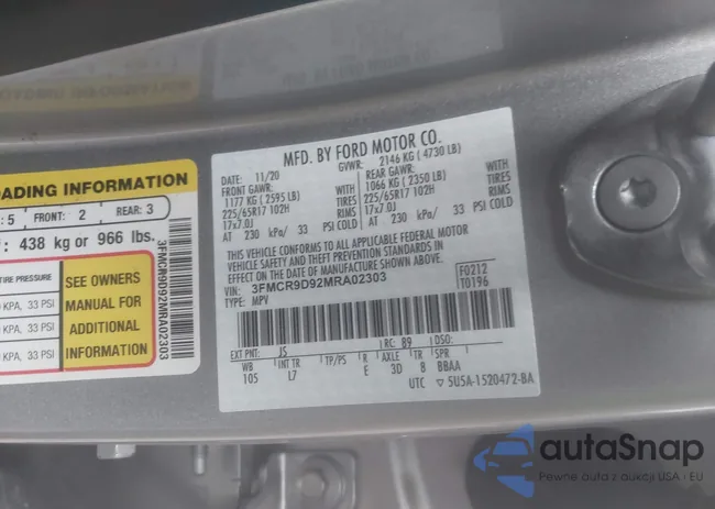 3FMCR9D92MRA02303: 43846562