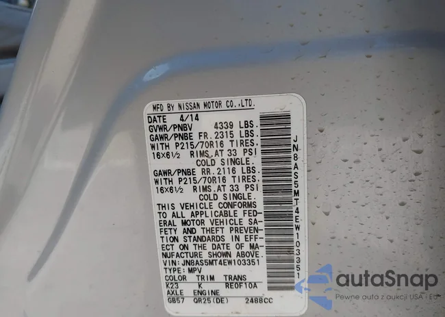 JN8AS5MT4EW103351: 43847906