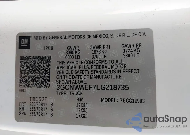 3GCNWAEF7LG218735: 43847926