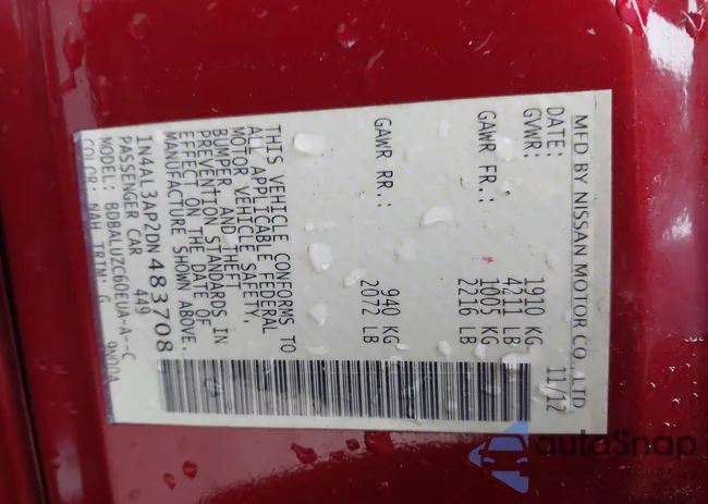 1N4AL3AP2DN483708: 43848011