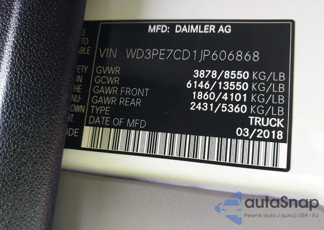 WD3PE7CD1JP606868: 43848085