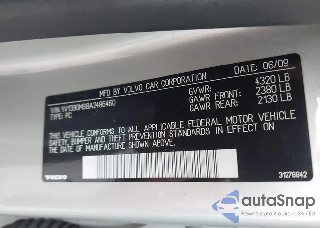 YV1390MS8A2486460: 43848171