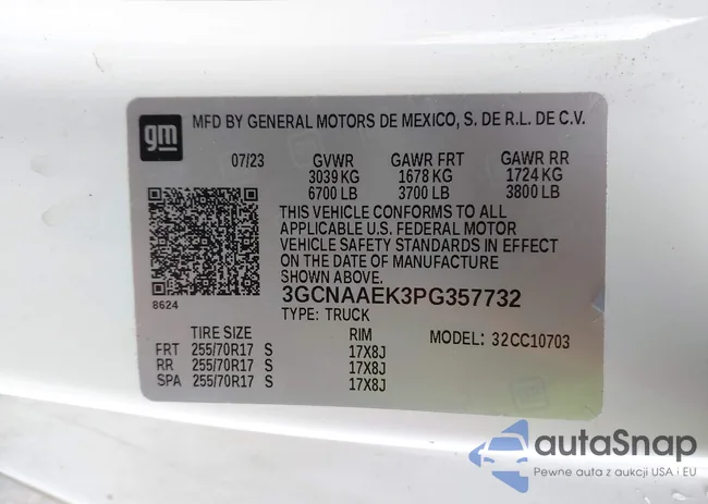 3GCNAAEK3PG357732: 43848201