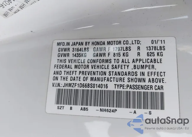 JHMZF1D66BS014016: 43848208