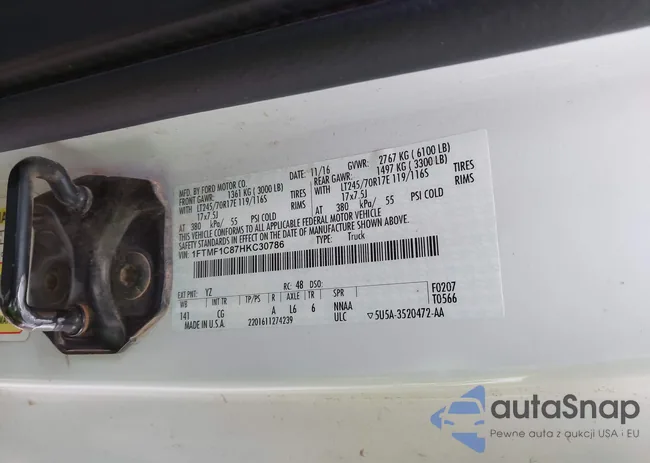 1FTMF1C87HKC30786: 43848330