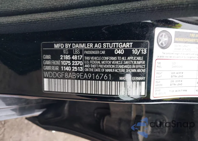 WDDGF8AB9EA916761: 43848407