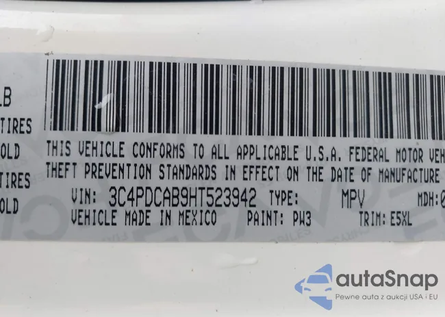 3C4PDCAB9HT523942: 43848947
