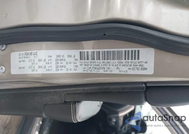 1C4PJMDB6HW657070: 43849073