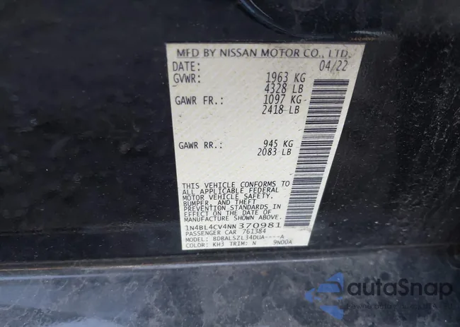 1N4BL4CV4NN370981: 43849131