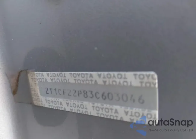 2T1CF22P83C603046: 43849194