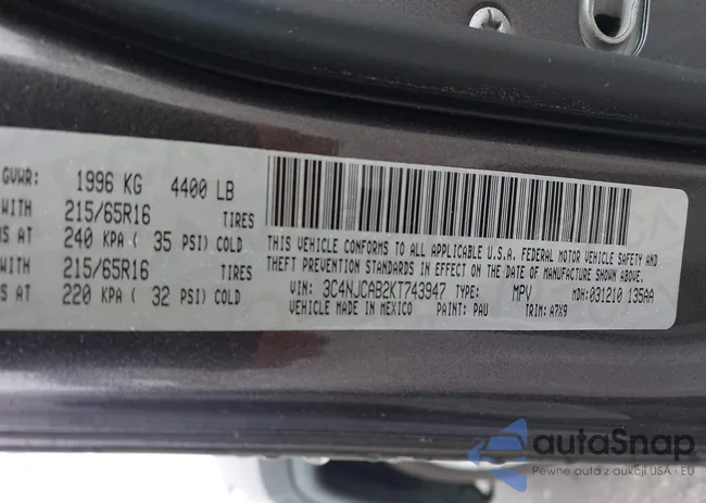 3C4NJCAB2KT743947: 43849368