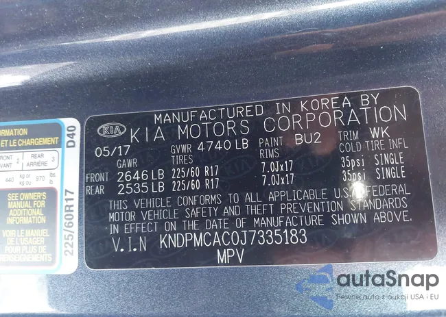 KNDPMCAC0J7335183: 43849421