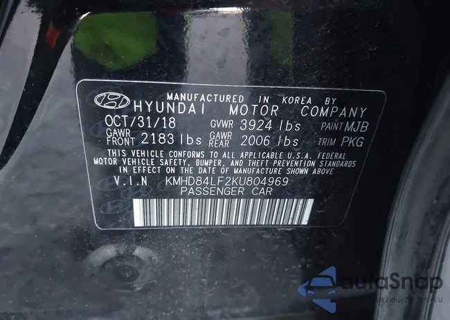 KMHD84LF2KU804969: 43849741