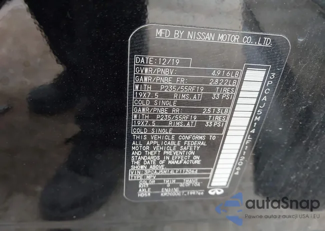 3PCAJ5M14LF112064: 43851006