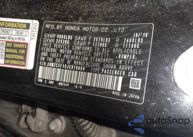 JHMZC5F15JC019654: 43850640