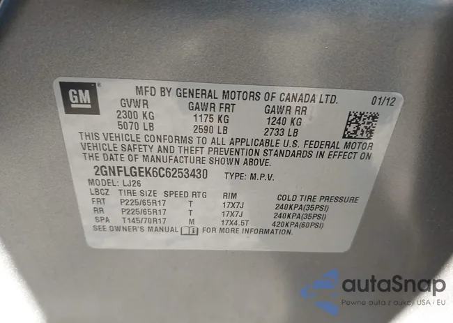 2GNFLGEK6C6253430: 43850751