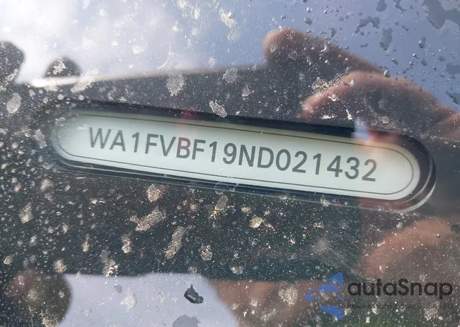 WA1FVBF19ND021432: 43850820