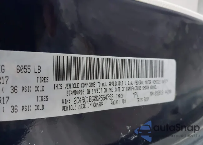 2C4RC1BG0KR554792: 43851968