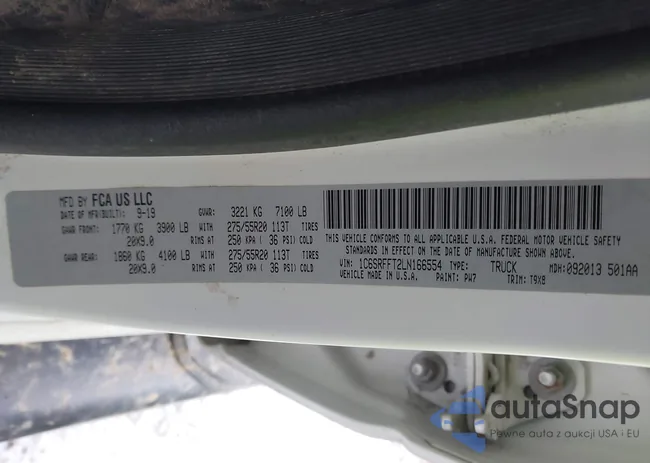 1C6SRFFT2LN166554: 43851984