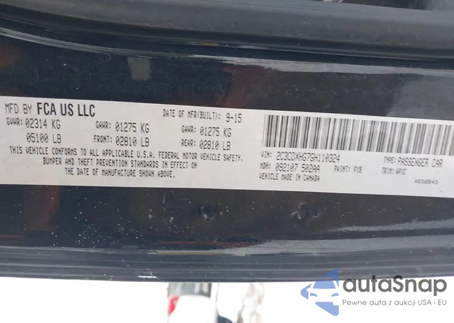 2C3CDXHG7GH110324: 43852033