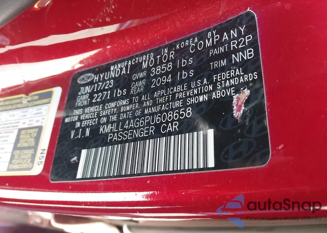 KMHLL4AG6PU608658: 43852331