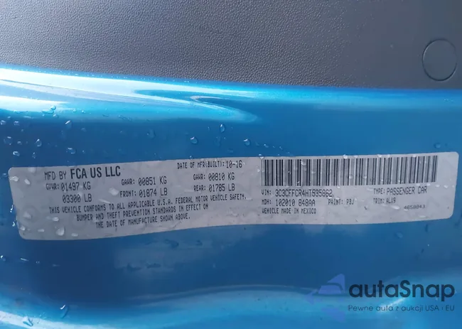 3C3CFFCR4HT535862: 43852393