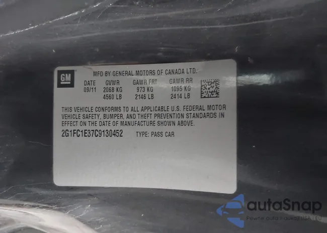 2G1FC1E37C9130452: 43852437