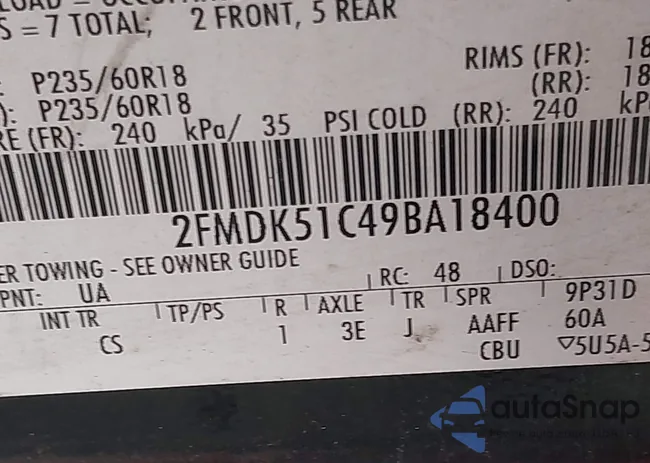 2FMDK51C49BA18400: 43853085