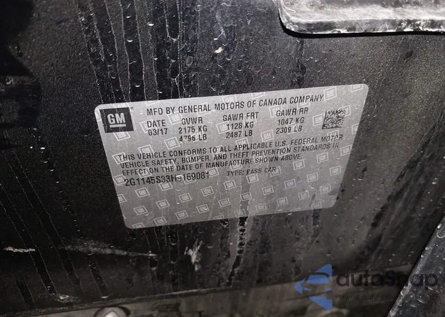 2G1145S33H9169081: 43852720