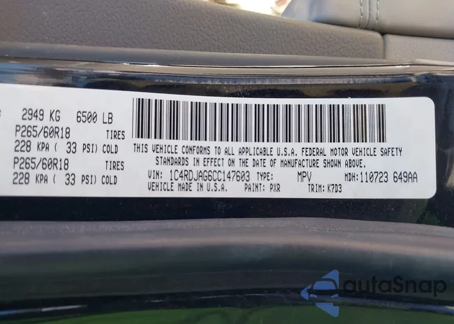 1C4RDJAG6CC147603: 43854032